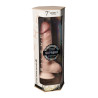 Gode Real Skin Suprème Model 1 flesh 17,8 cm - SilexD