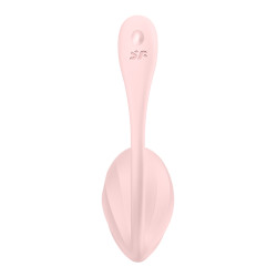 Oeuf vibrant connecté Ribbed Petal rose - Satisfyer