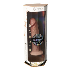 Gode Real Skin Premium Model 2 flesh 15,4 cm - SilexD