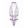 Body string ouvert Renee violet - Christine