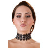 Collier brodé avec strass - Cotelli Accessoires