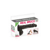 Gode réaliste 23 cm - Real Bruce Noir