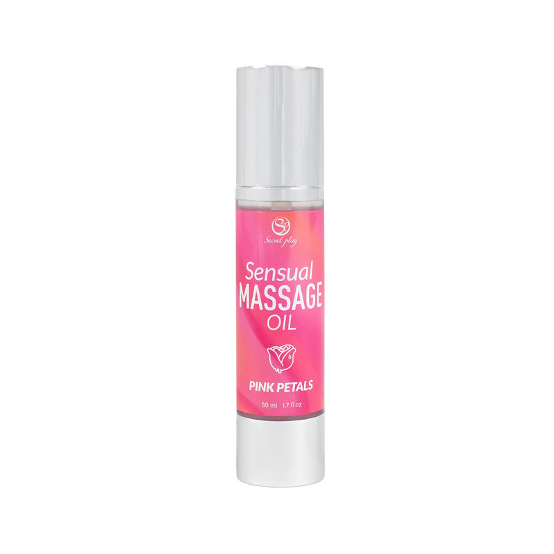 Huile de massage Pétales de Rose - Secret Play