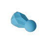 Mini vibro rechargeable BlissKey bleu - FairyGasm