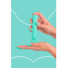 Mini vibro rechargeable BlissStars vert - FairyGasm