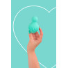 Mini vibro rechargeable EnchantedDesire vert - FairyGasm