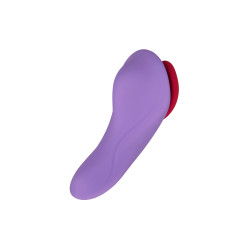 Stimulateur télécommandé de culotte HeartGem violet - FairyGasm
