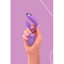Vibro pour couples PleasureBerry violet - FairyGasm