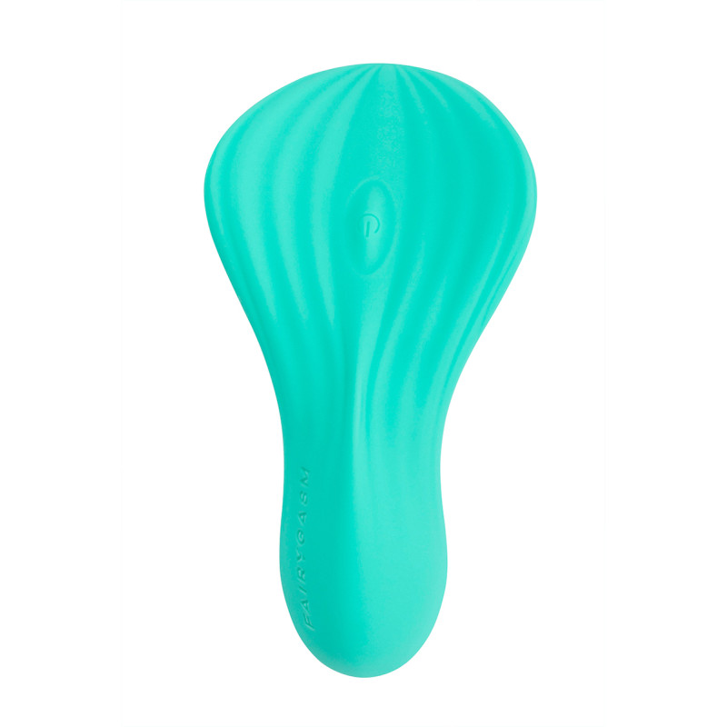 Mini vibro rechargeable SilkenTouch vert - FairyGasm