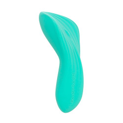 Mini vibro rechargeable SilkenTouch vert - FairyGasm