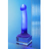 Dildo lumineux violet - Strap-On-Me
