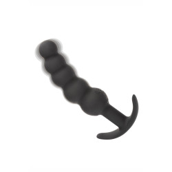 Plug anal Vibrant avec 5 perles - Calexotics