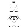 Ensemble harnais Strappy Bikini - Bad Kitty