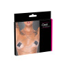 Caches tétons avec chainette de cou - Cotelli Accessoire
