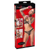 Ensemble 7 pièces Fetish SM rose -  Bad Kitty 