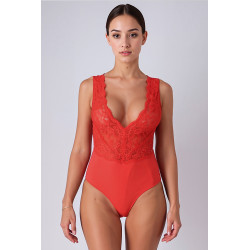 Body rouge Evalie - Passion