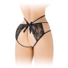 Culotte ouverte  Nadia - noir