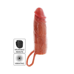 Gaine de pénis vibrante 16 cm - Toy Joy