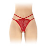 String ouvert Mylene - rouge