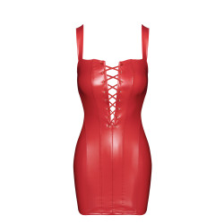 Mini robe Bombshell F367 - Noir Handmade