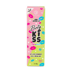 Pack 2 gels pour sexe oral Flirty Kiss - Secret Play
