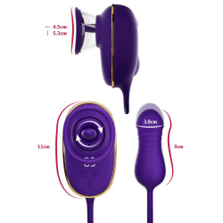 Stimulateur clitoridien et anal - She.E.O