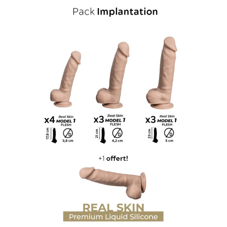Pack implantation Real Skin - SilexD