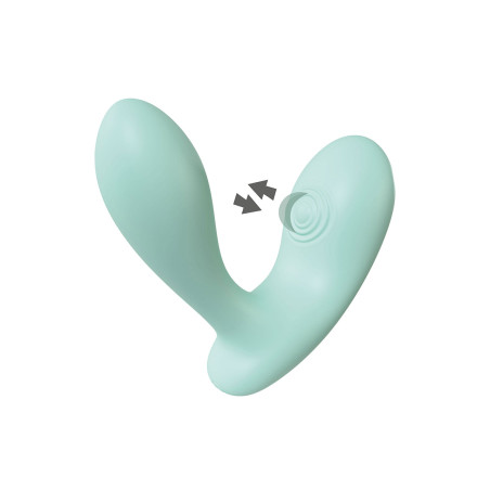 Stimulateur DuoVibe II Tapping et  Point G - Xocoon
