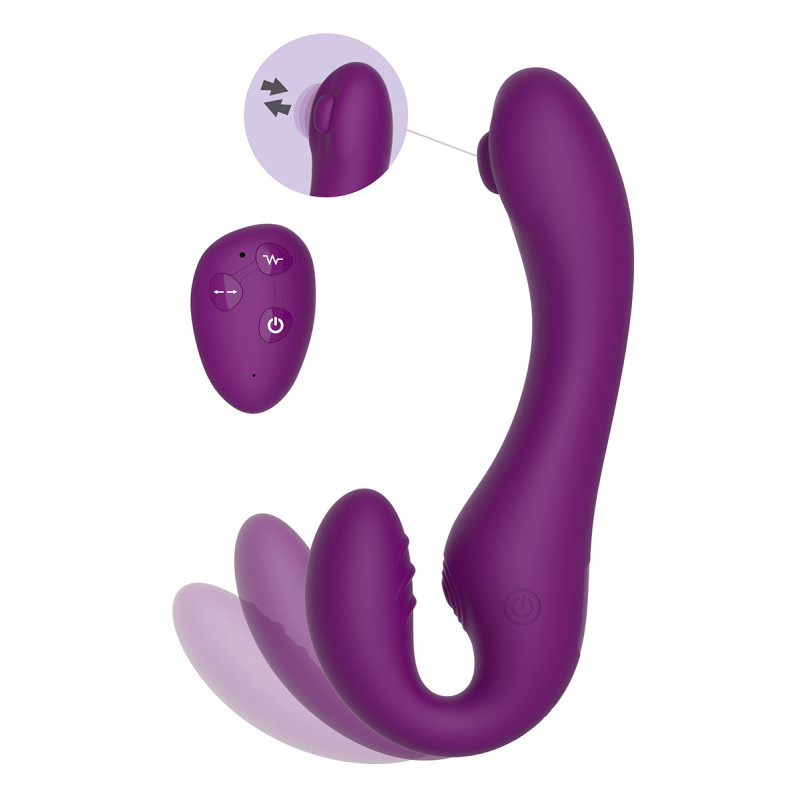 Vibro anatomique pulsatile télécommandé - Xocoon