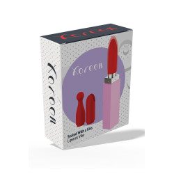 Mini vibro rouge à lèvres Sealed With A Kiss - Xocoon