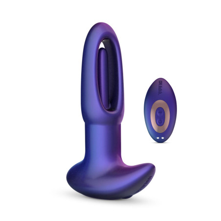 Plug anal à vibrations et tapotements Voyager - Hueman