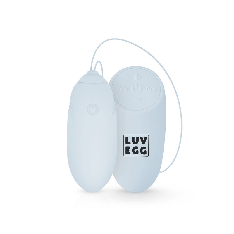 Oeuf vibrant télécommandé bleu - LUV EGG