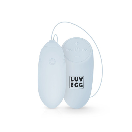 Oeuf vibrant télécommandé bleu - LUV EGG