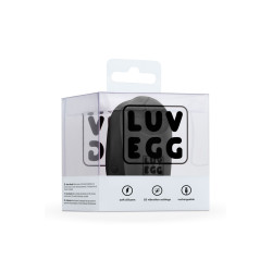 Oeuf vibrant télécommandé noir - LUV EGG