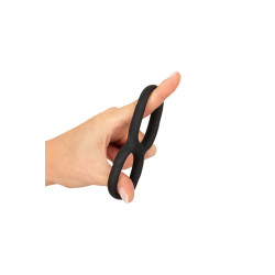 Double Cock Ring liquid silicone - Erecto