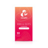 10 préservatifs Ribs and Dots - EasyGlide