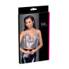 Top en métal argenté - Cottelli ACCESSOIRES
