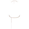 Top en métal doré rose - Cotelli ACCESSOIRES