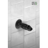 Plug anal réaliste noir 11 cm - Real Tim
