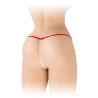 String avec perles Venusina - rouge