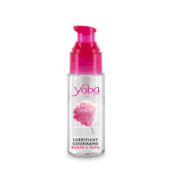 Lubrifiant parfumé barbe à papa 50ml - Yoba