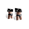 Slip noir wetlook - Regnes