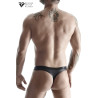 String wetlook noir - Regnes