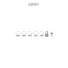 6 Cadenas  blanc - Mancage