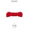 Mini corde de bondage 1,5m rouge - Ouch