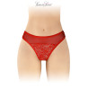 Tanga rouge ouvert Ava - Fashion Secret