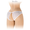 Culotte blanche ouverte Ambre - Fashion Secret