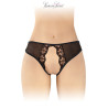 Culotte noire ouverte Ambre - Fashion Secret