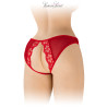 Culotte rouge ouverte Ambre - Fashion Secret
