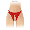 Culotte rouge ouverte Annette - Fashion Secret